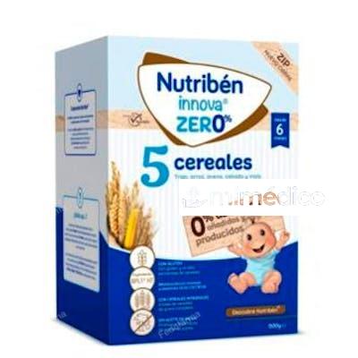 NUTRIBENÂ&NBSP; PAPILLA INNOVA 5 CEREALES 0% 500G NUTRIBEN