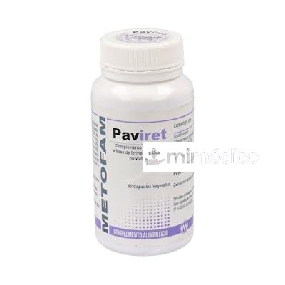 PAVIRET 60 CAPS METOFAM
