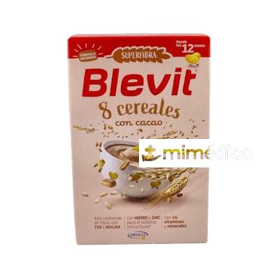 BLEVIT SUPER FIBRA 8 CEREALES Y CACAO 500 G BLEVIT