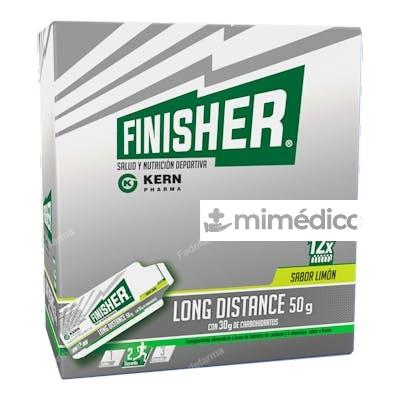 FINISHER LONG DISTANCE 12 SOBRES 50 G SABOR LIMON FINISHER