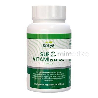 SUPER VITAMINA D3 400MG 90CAP. SOTYA