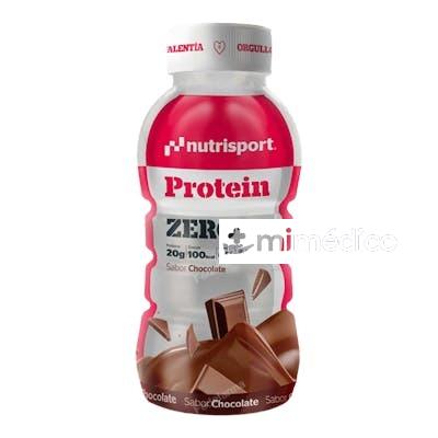 PROTEIN ZERO BATIDO CHOCOLATE 12X330ML. NUTRISPORT