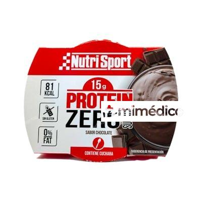 PUDDING PROTEIN ZERO CHOCOLATE 12TARRINASX135GR. NUTRISPORT