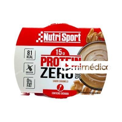 PUDDING PROTEIN ZERO CARAMELO 12TARRINASX135GR. NUTRISPORT