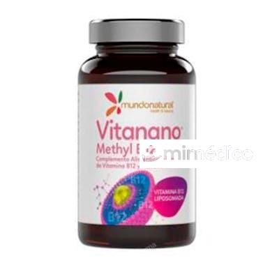 VITANANO METHYL B12 LIPOSOMADO 30CAP. MUNDONATURAL