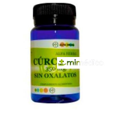 CURCUMA 350 SIN OXALATOS 30CAP. ALFA HERBAL