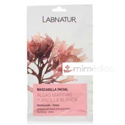 MASCARILLA FACIAL ALGAS MARINAS-ARCILLA 24UDSX15ML. LABNATUR