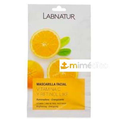 MASCARILLA FACIAL VITAMINA C-RETINOL LIKE 24UDSX15ML. LABNATUR