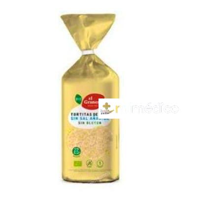 TORTITAS DE MAIZ SIN SAL 130GR. BIO SIN GLUTEN EL GRANERO