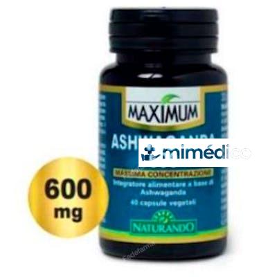 MAXIMUM ASHWAGANDHA 600 40COMP. NATURANDO