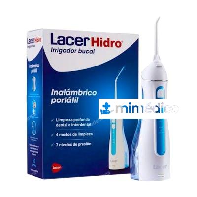 LACER IRRIGADOR DENTAL HIDRO PORTATIL DEP. 200 ML BLANCO LACER