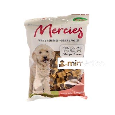 SNACK MERCIES SEMI-HUMEDO DE CAZA Y POLLO 100G VET BUBIMEX VET