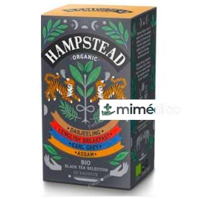 BLACK TEA SELECTION PACK INFUSION 5UDSX 20SBRS. BIO HAMPSTEAD