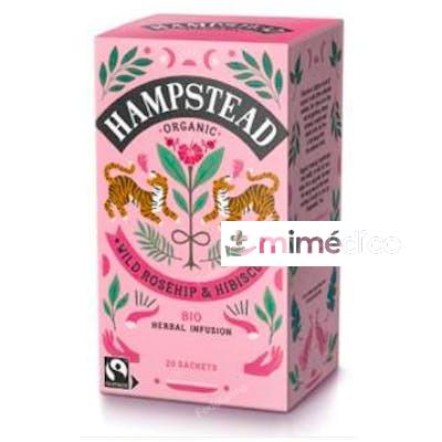 ROSEHIP HIBISCUS INFUSION 20SBRS. BIO HAMPSTEAD