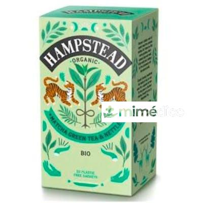 MATCHA GREEN TEA NESTLE INFUSION 20SBRS. BIO HAMPSTEAD
