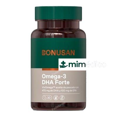 OMEGA 3 DHA FORTE 30PERLAS. BONUSAN