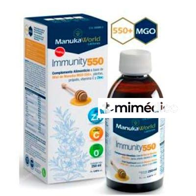 IMMUNITY 550+ 250ML. MANUKA WORLD