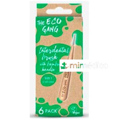 CEPILLO INTERDENTAL BAMBU NÂº1 0,4MM 6UD. THE ECO GANG