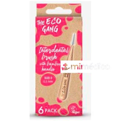 CEPILLO INTERDENTAL BAMBU NÂº3 0,5MM 6UD. THE ECO GANG
