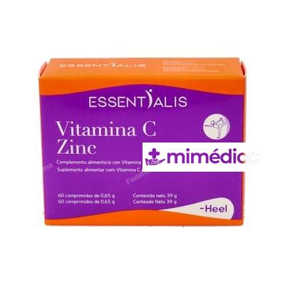 ESSENTIALIS VITAMINA C ZINC 60 COMP. HEEL