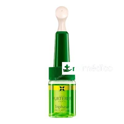 TRIPHASIC PROGRESIVE TRATAMIENTO ANTICAIDA 8 FRASCOS 5,5 ML A-DERMA