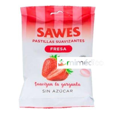 SAWES PASTILLAS SUAVIZANTES SIN AZUCARZUCAR FRESA 50 G SAWES