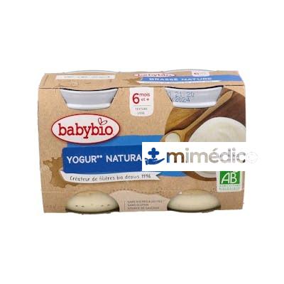 BABYBIO YOGUR NATURAL 2X130 BABYBIO