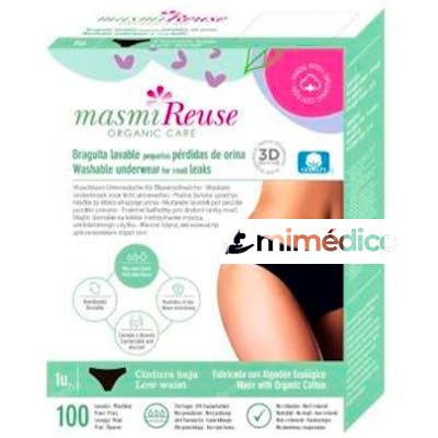 BRAGUITA INCONTINENCIA CINTURA BAJA MASMI TALLA S MASMI