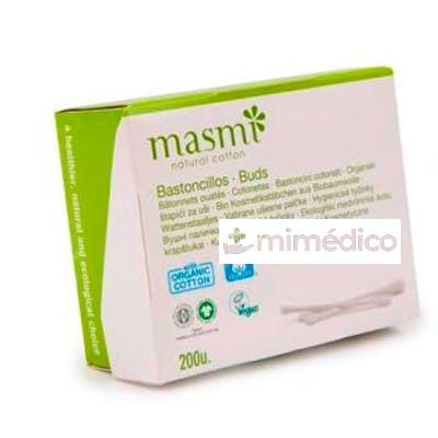 BASTONCILLOS DE ALGODON ECO Y STICK DE PAPEL 200UD MASMI