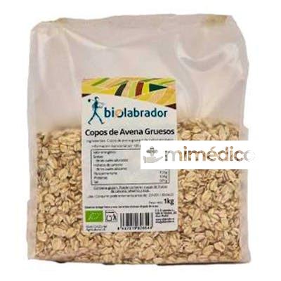 COPOS DE AVENA GRUESOS 1KG BIOLABRADOR