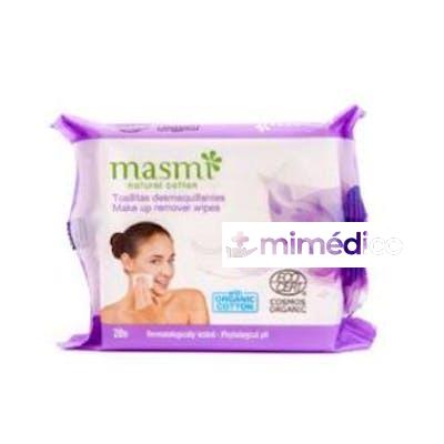 TOALLITAS DESMAQUILLANTES 20UD. MASMI