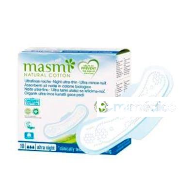 COMPRESAS ULTRA FINAS NOCHE ALAS 10UD. MASMI