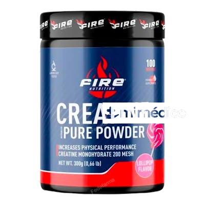 PURE CREATINA POWDER PIRULETA 300GR. FIRE NUTRITION