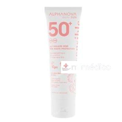 LECHE SOLAR BEBE SPF50+  50ML.. ALPHANOVA