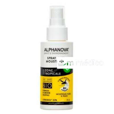 ANTI-MOSQUITOS ZONA TROPICAL 75ML. ALPHANOVA
