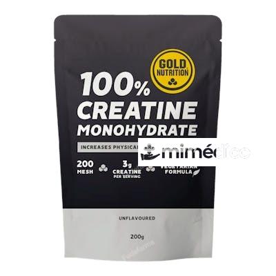 CREATINE MONOHYDRATE NEUTRO 200GR. GOLD NUTRITION