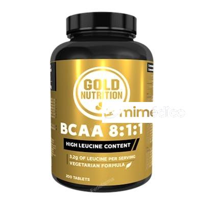 BCAA 8:1:1 GOLDNUTRITION 200COMP. GOLD NUTRITION