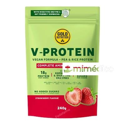 V-PROTEIN FRESA 240GR. GOLD NUTRITION