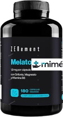 MELATONINA CON HTP, MG, VIT B6 180CAP. ZENEMENT