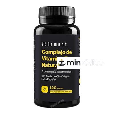 COMPLEJO DE VITAMINA E NATURAL CON AC. DE OLIVA 120PERLAS ZENEMENT