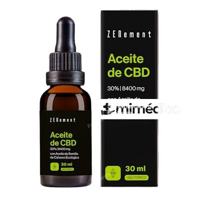 ACEITE DE CBD CON AC. SEMILLAS CAÑAMO 30ML. ECO ZENEMENT