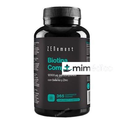 BIOTINA CON SELENIO Y ZINC 365COMP. ZENEMENT