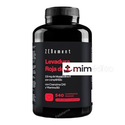 LEVADURA ROJA DE ARROZ CON Q10 Y B3 540COMP. ZENEMENT