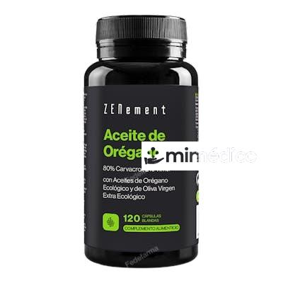 ACEITE DE OREGANO CON AC. DE OLIVA 120PERLAS ZENEMENT