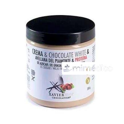 CREMA DE CHOCOLATE BLANCO 250GR. SIN AZUCAR XAVIERMOR