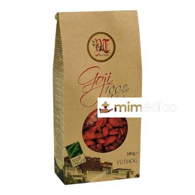 BAYAS DE GOJI YUTHOG BOLSA 100GR. CIEN POR CIEN NATURAL