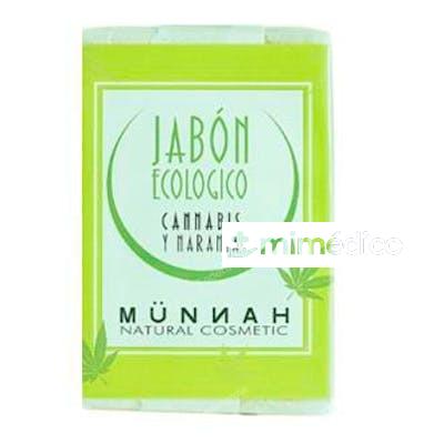 JABON CAÑAMO Y NARANJA 110 G MUNNAH