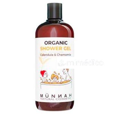 GEL DE DUCHA BIO CALENDULA Y MANZANILLA 250 ML MUNNAH