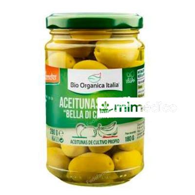 ACEITUNA VERDE GIGANTE 280 GR BIO BIO ORGANICA ITALIA