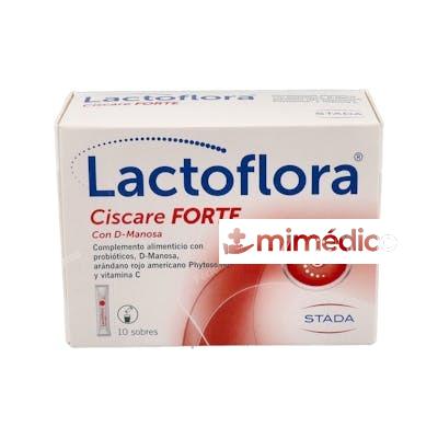 LACTOFLORA CISCARE FORTE 10 SOBRES SABOR LIMON LACTOFLORA